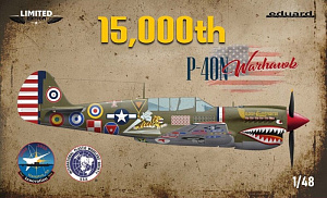 Сборная модель 1/48 Curtiss P-40N Warhawk (15,000th The Limited edition) (Eduard kits)