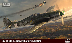 Сборная модель 1/72 Focke-Wulf Fw-190D-13 Nordenham Production (IBG Models)