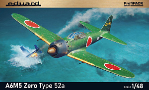 Сборная модель 1/48 Mitsubishi A6M5 Zero Type 52a ProfiPACK (Eduard kits)