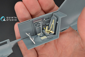 3D Декаль интерьера кабины Bf 109E-4 (для модели Eduard)