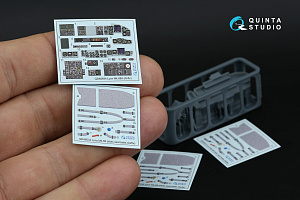 3D Декаль интерьера кабины Lynx Mk88A (Airfix) (с 3D-печатными деталями)
