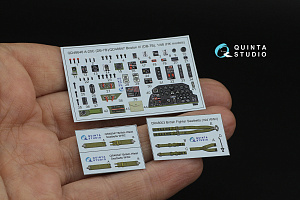 3D Декаль интерьера кабины Boston III (DB-7B) (HK models)