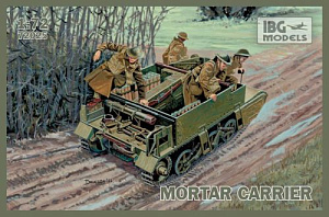 Сборная модель 1/72 Universal Carrier I Mk.II MORTAR CARRIER (IBG Models)