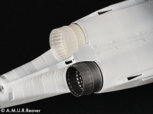 Дополнения из смолы 1/48 Сопла раннего типа General Electric J79 (F-4C/D Phantom I) (A.M.U.R.Reaver)