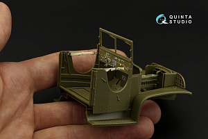 3D Декаль интерьера кабины GMC CCKW 353 (open cab) (Tamiya)