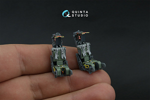 Катапультное кресло GRU-7A early, 2 штуки, для F-14 A (Tamiya, Hobby Boss)