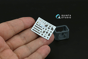 3D Декаль интерьера кабины Mirage 2000D (Modelsvit) (с 3D-печатными деталями)