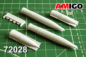 Дополнения из смолы 1/72 Подвесной топливный бак ПТБ-800 Су-17М, Су-25 (Amigo Models)