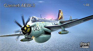 Сборная модель 1/48 Fairey Gannet AEW.3 (Sword) (повреждённая упаковка)