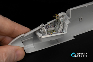 3D Декаль интерьера кабины F-8E Crusader (Hasegawa/Hobby 2000)