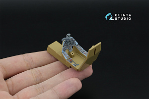 3D Декаль интерьера кабины Ка-50 (серо-голубые панели) (Italeri) (с 3D-печатными деталями)