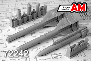 Дополнения из смолы 1/72 Авиационная управляемая ракета Х-59M с АКУ-58 (Advanced Modeling)