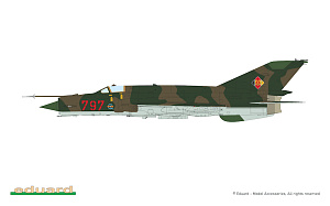 Сборная модель 1/72 МиГ-21бис (DUAL COMBO) (Limited edition kit) (Eduard kits)