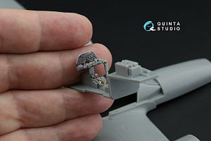 3D Декаль интерьера кабины P-38H Lightning (Hasegawa)