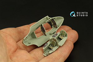 3D Декаль интерьера кабины Me 163 (Academy)