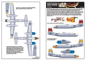Декаль 1/72 Douglas A-26C Douglas invader (Kits-World)