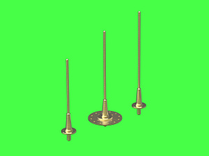 Дополнения из латуни 1/48 Focke-Wulf Fw-190A-6-A7/R11 Nightfighter - FuG217 "Neptun" antennas