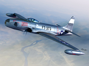 Сборная модель 1/72 Lockheed RF-80A (Sword)